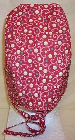 2 in 1 - Surgical Scrub Hat Cap Excellent quality, washable. Adjustable to the necessary size.