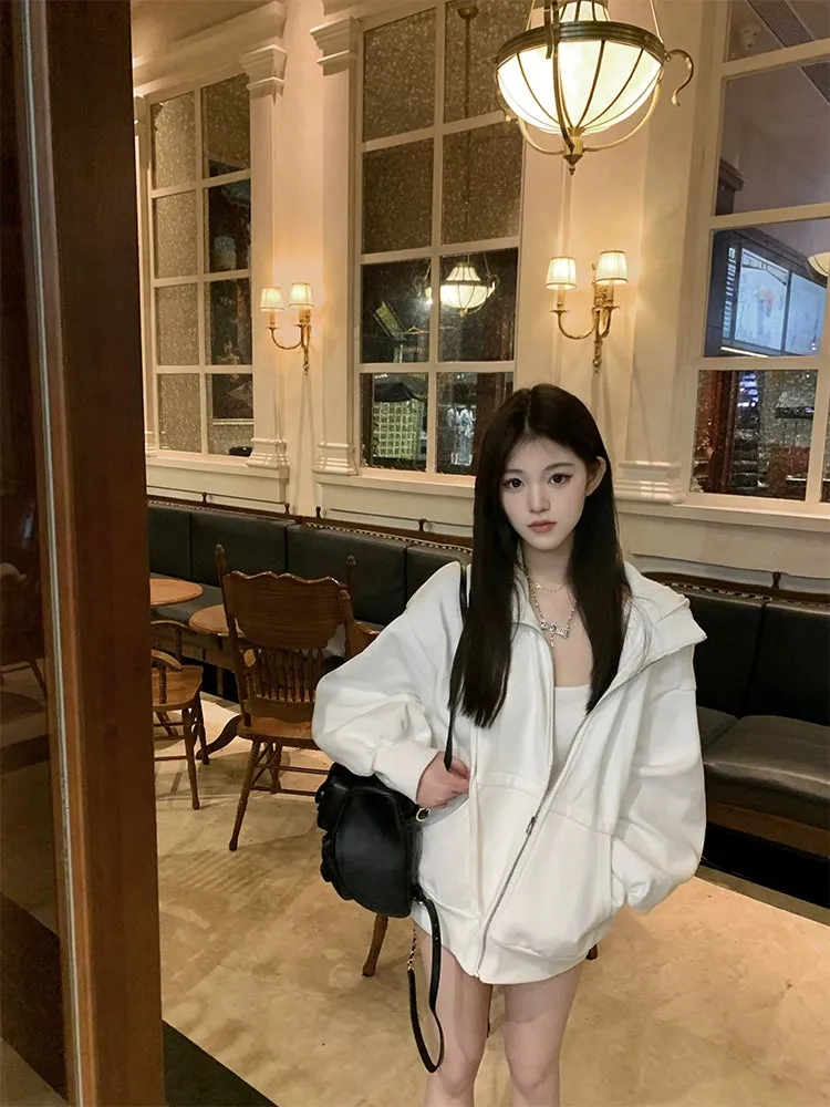 Doggyqin Spring/Summer Athleisure Hooded Sweatshirt