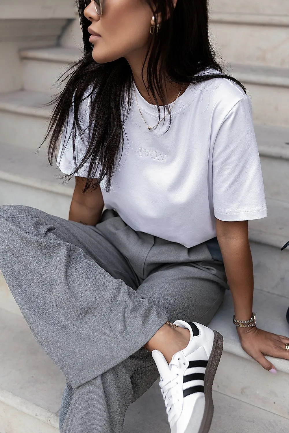 Embroidered Logo Classic T-Shirt