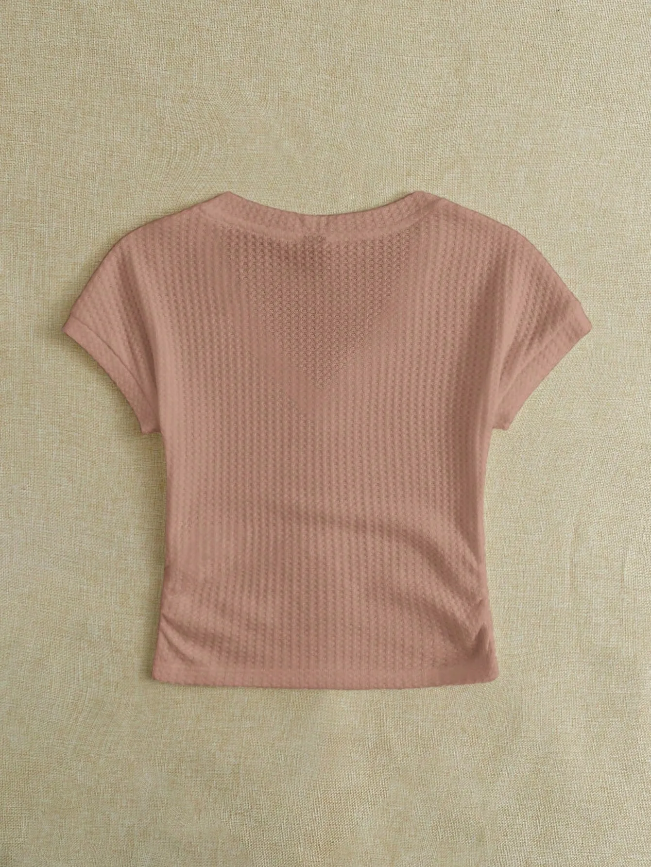 EZwear Knitted Women's V-Neck T-Shirt