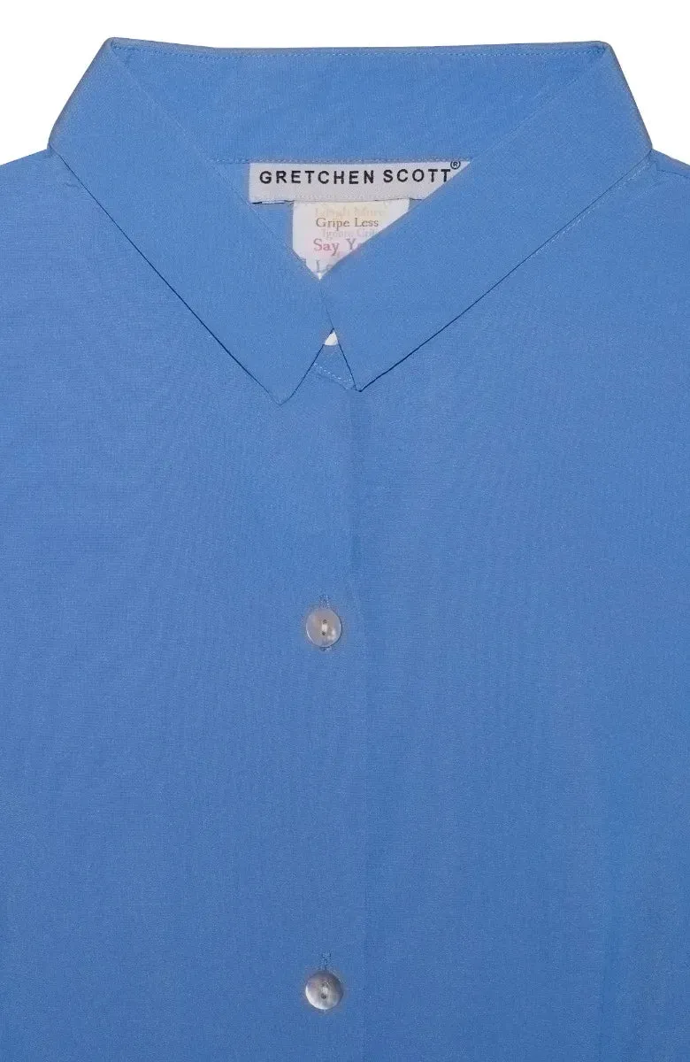 Gretchen Scott | Chiffon Priss Blouse | Women's | French Blue
