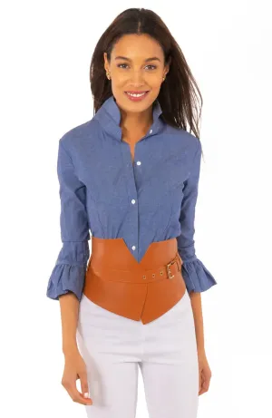 Gretchen Scott | Priss Blouse | Women's | Chambray