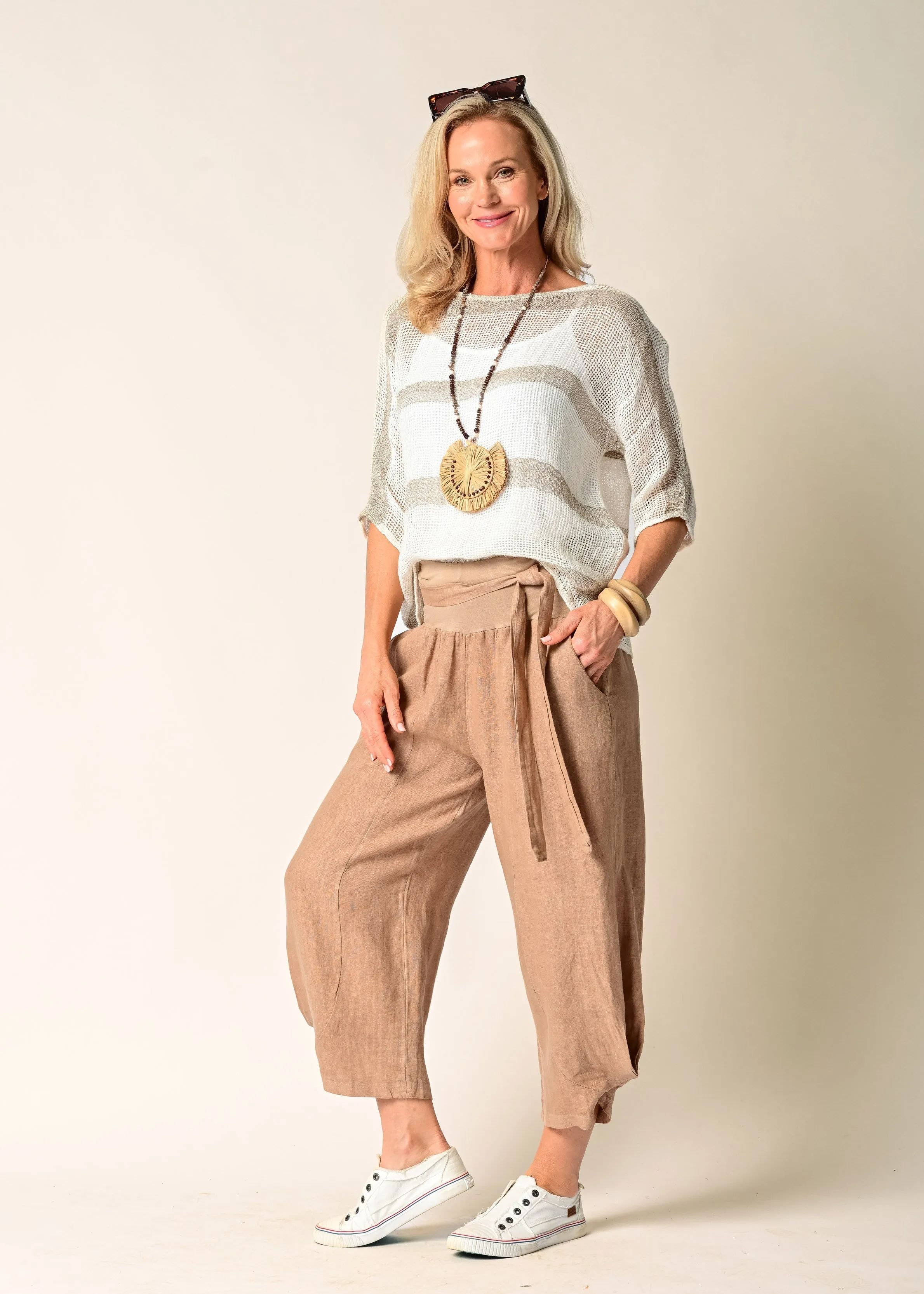 Haddon Top in Latte