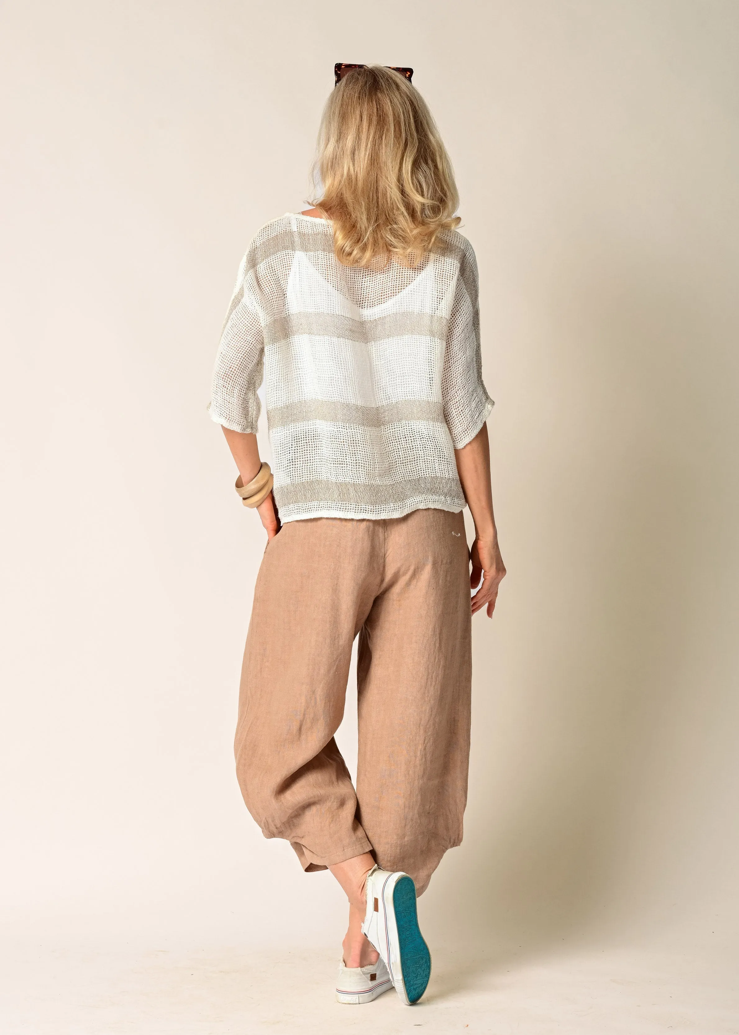 Haddon Top in Latte