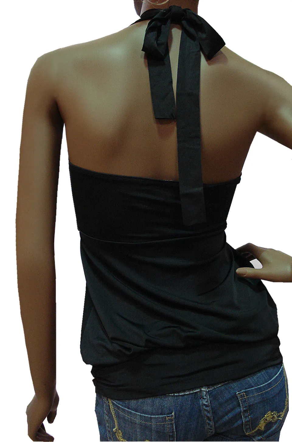 Jeniffer Halter Top in black