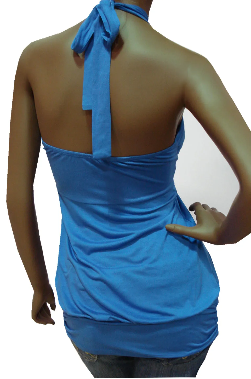 Jeniffer Halter Top in blue