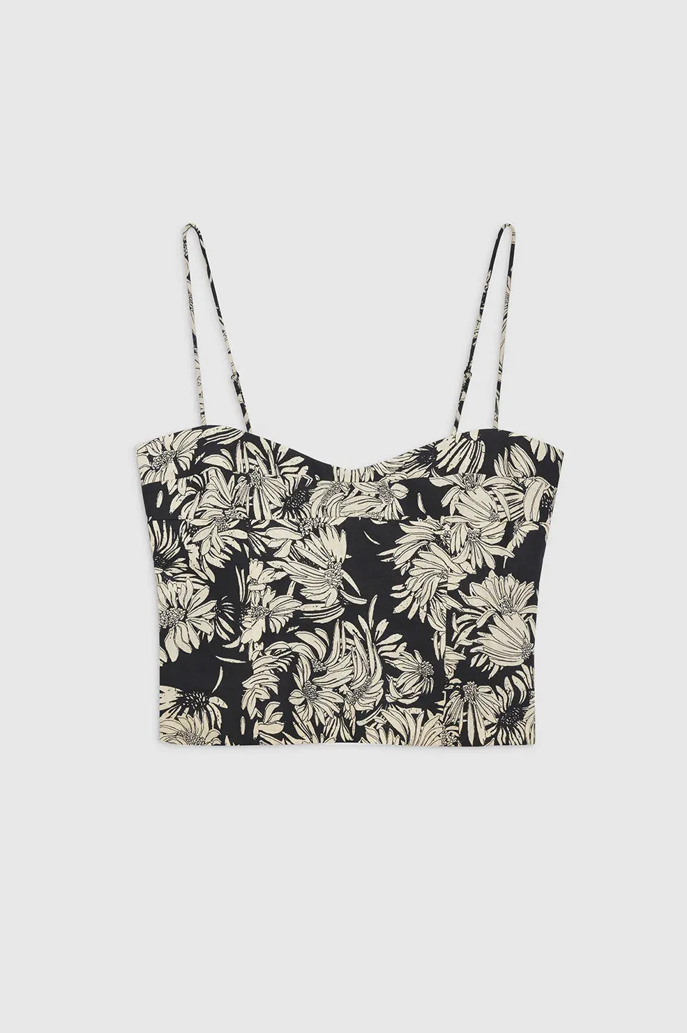 Keiran Top - black floral