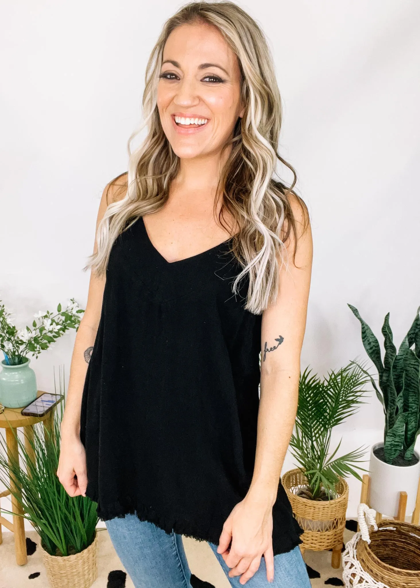 Linen Tunic Tank