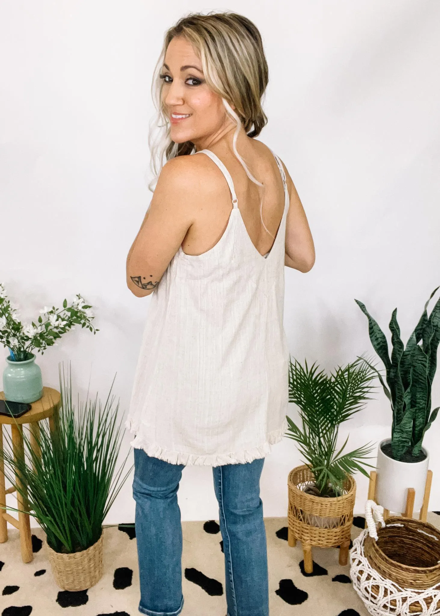 Linen Tunic Tank
