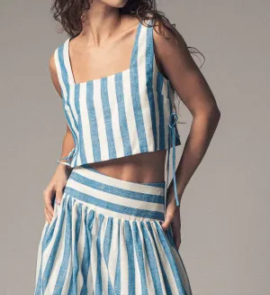 Mandy Striped Crop Top