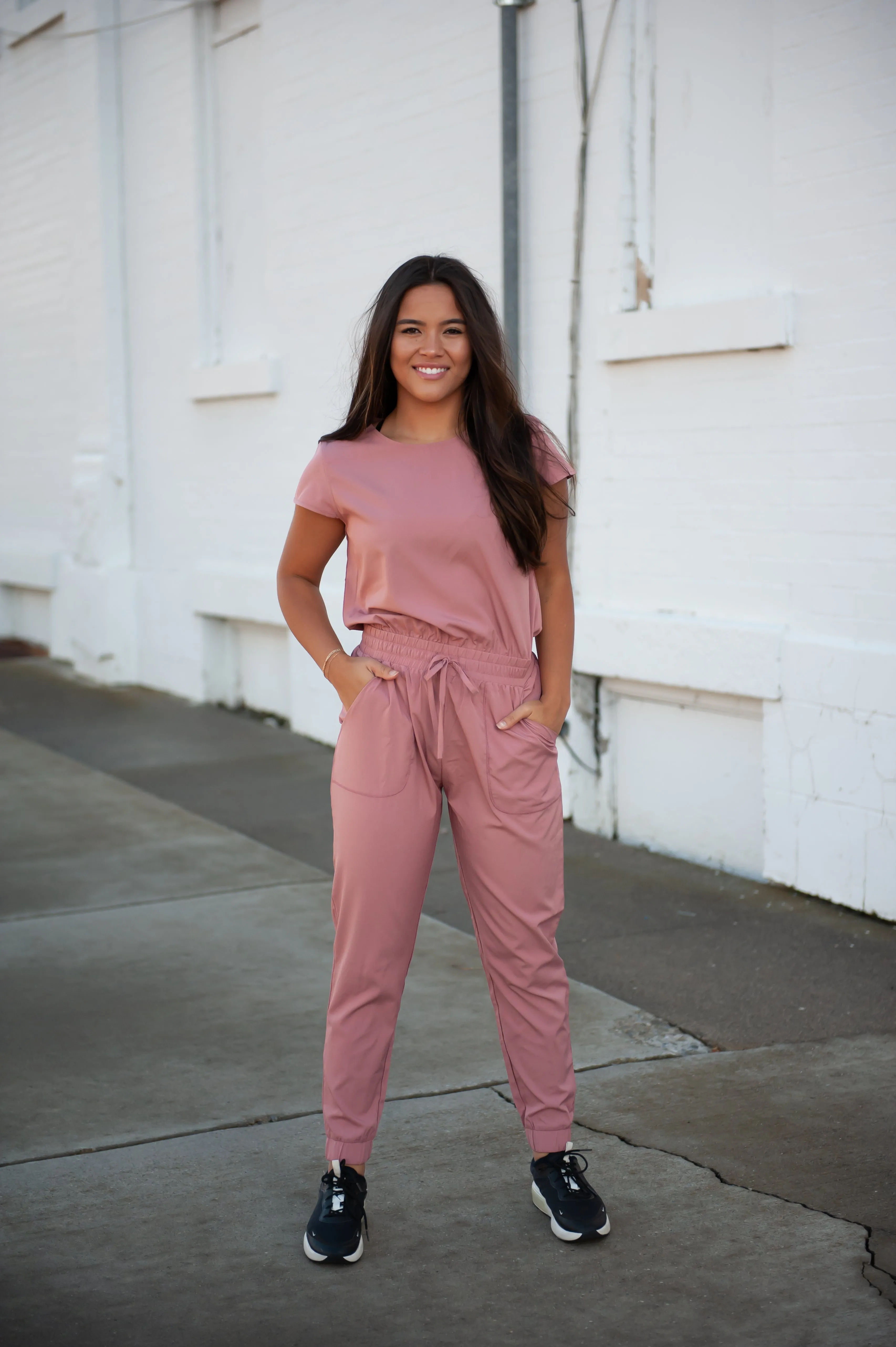 One-Piece Scrubsuit in Pink