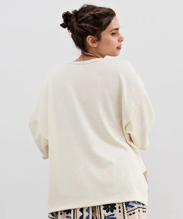Patchwork Slouchy Top