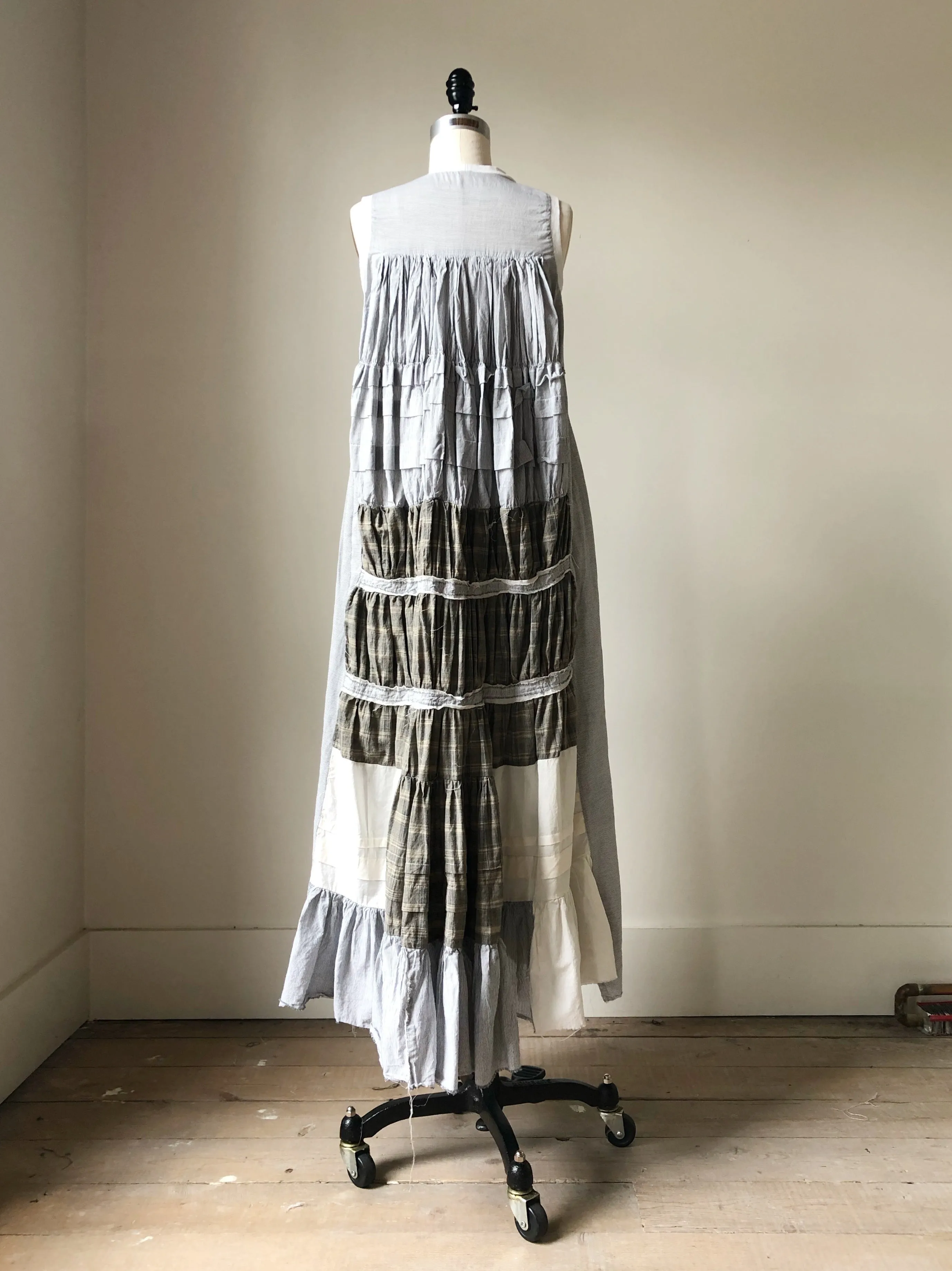 patchwork summer dress