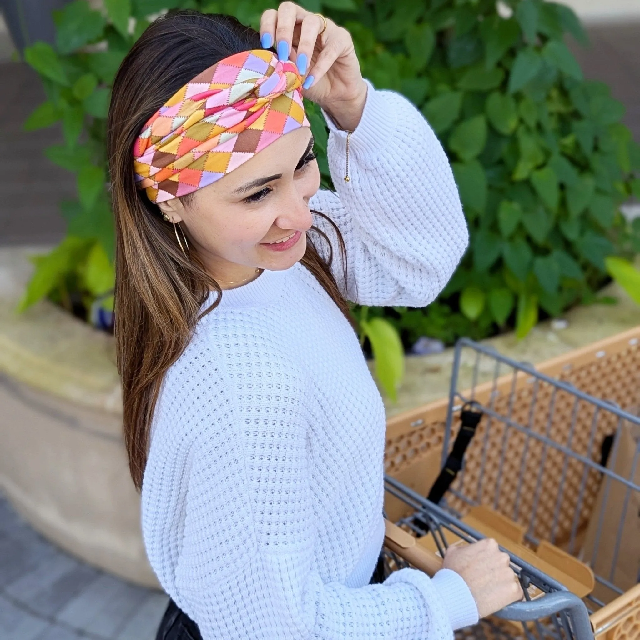 Patchwork Wrap Headband