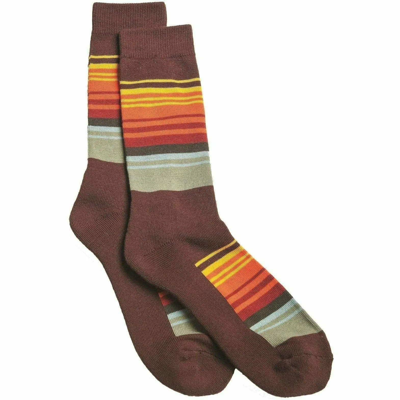 Pendleton National Park Striped Crew Socks