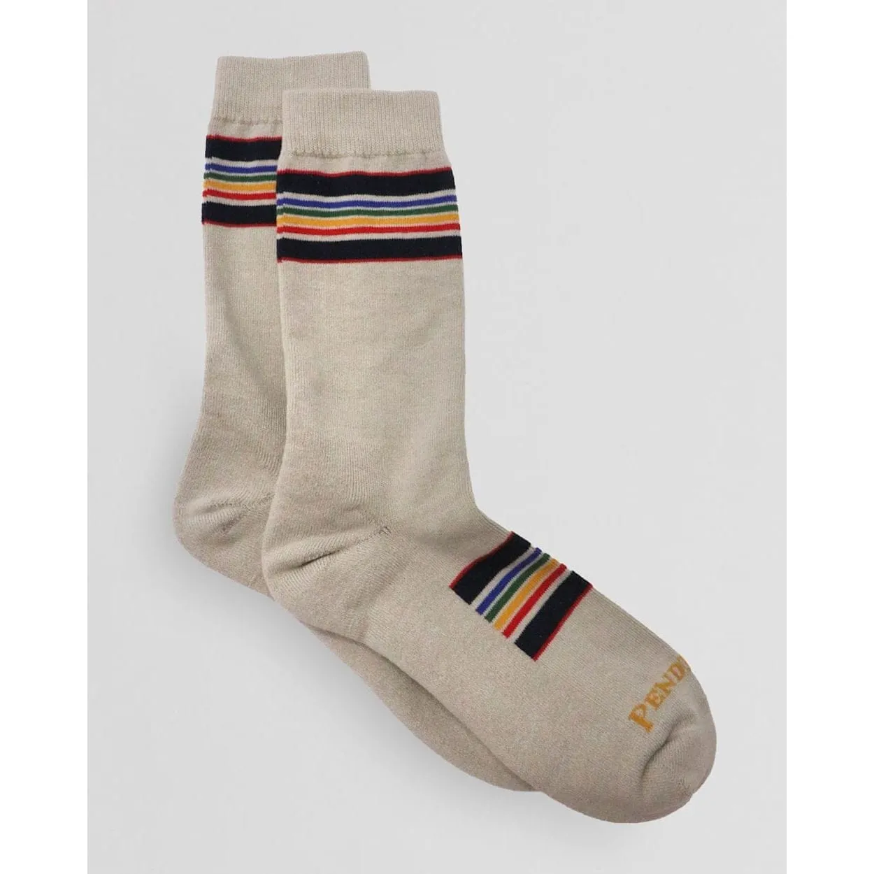 Pendleton National Park Striped Crew Socks