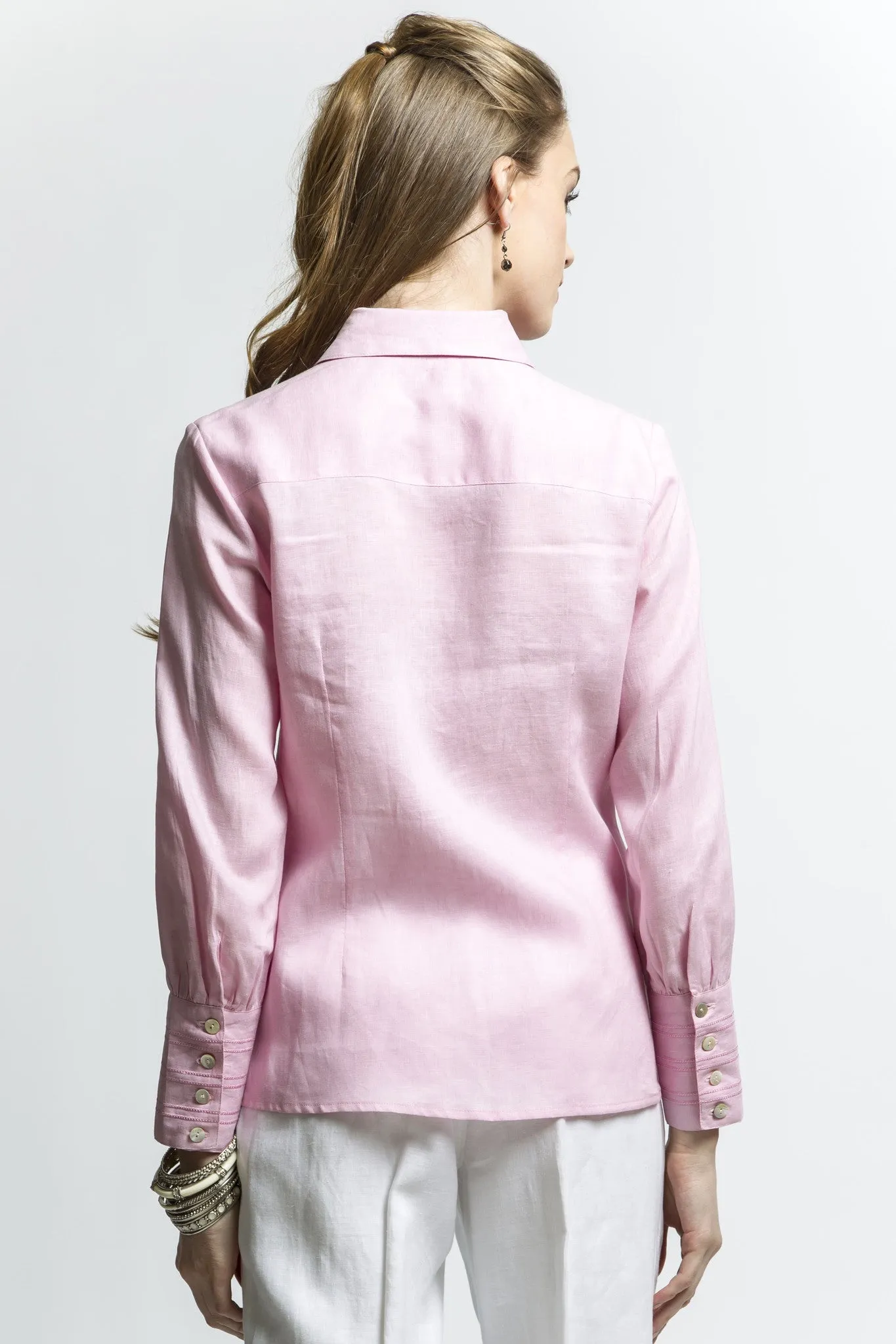 Pleated Dress Shirt Style 7569