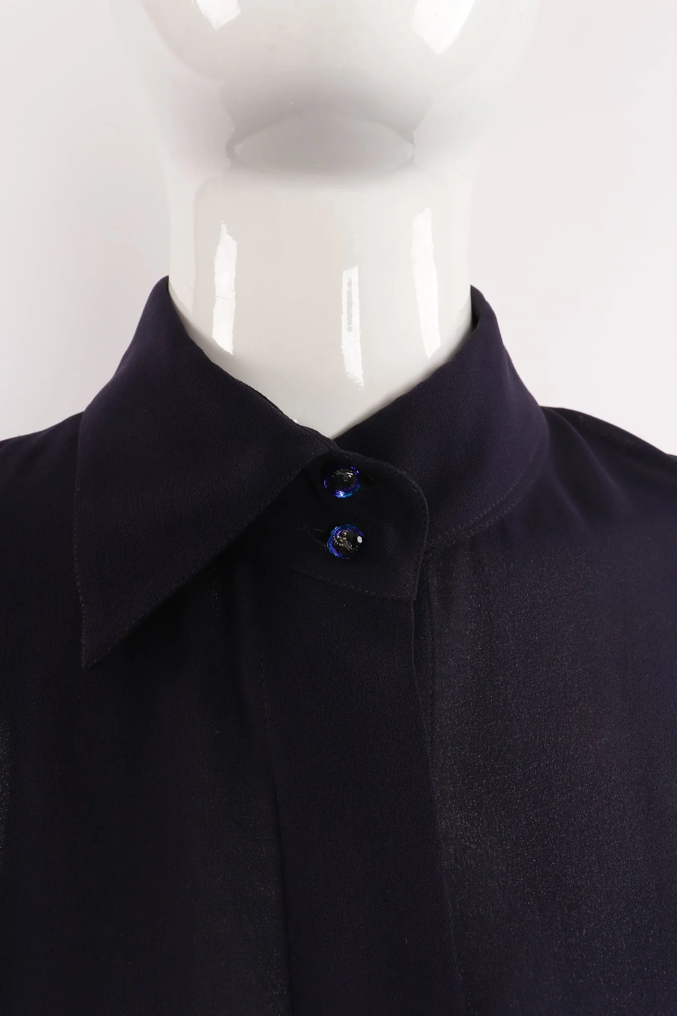 Sheer Longline Shirt Dress
