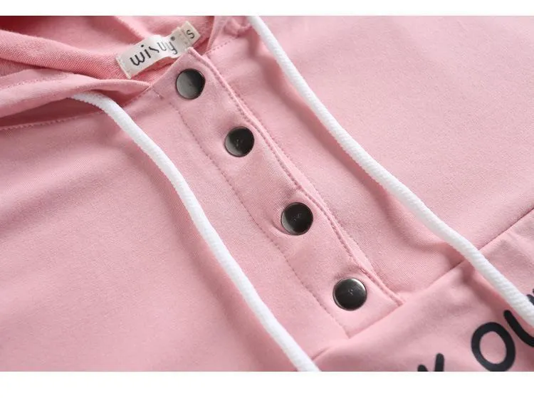 SPEAK OUT Patchwork Hoodie