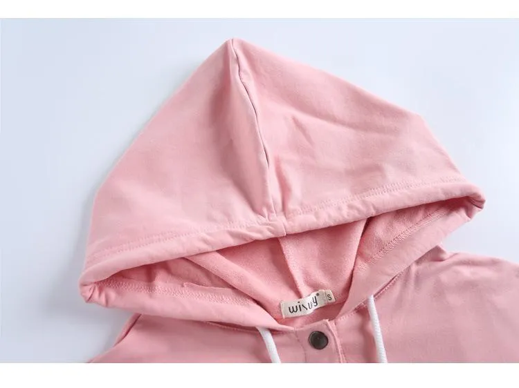 SPEAK OUT Patchwork Hoodie