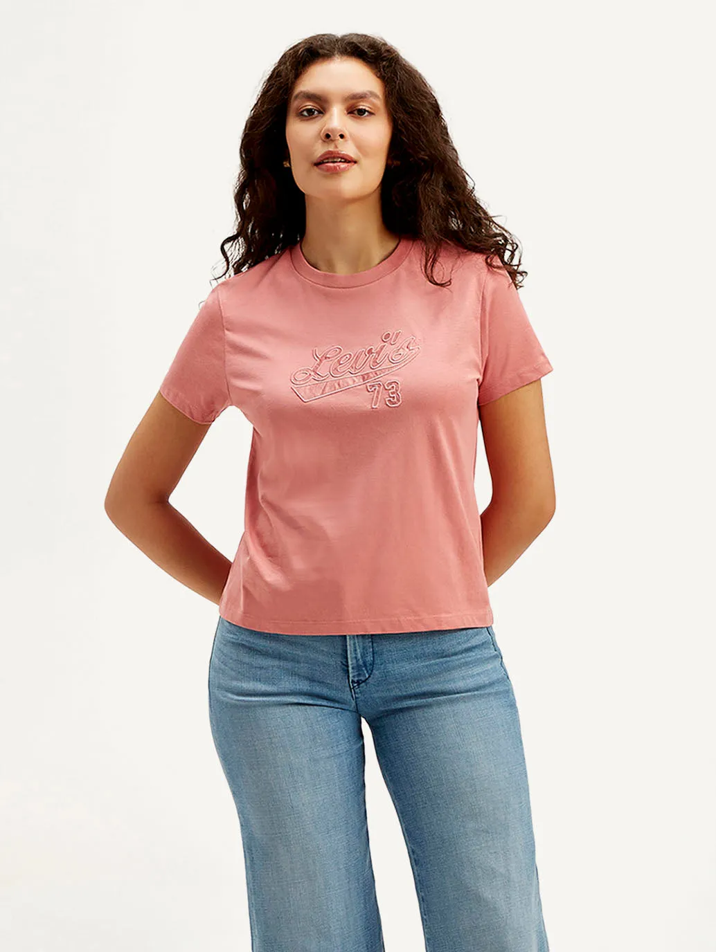 Women's Patchwork Crew Neck T-shirt