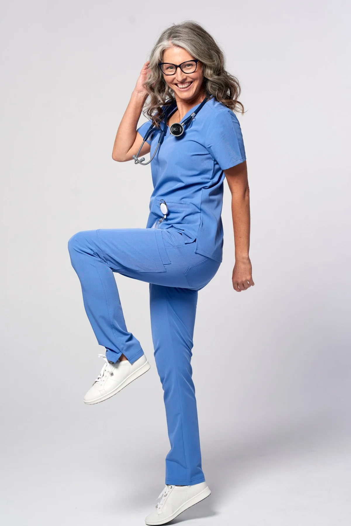 Women's Scrub Top XL-XXL (Old Sizing)