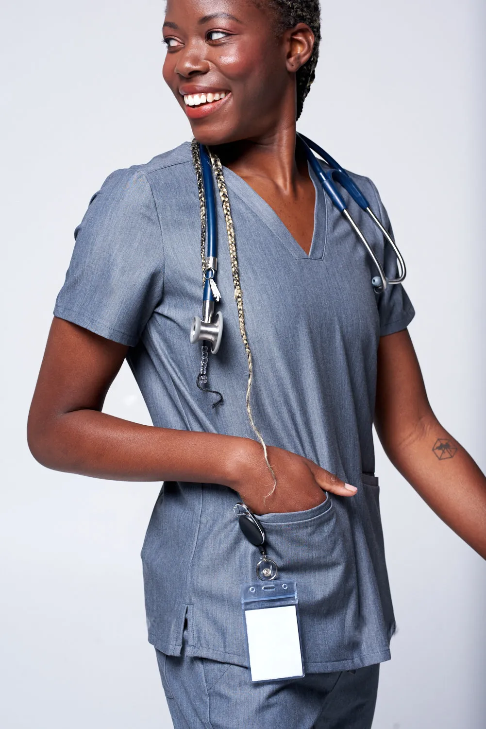 Women's Scrub Top XL-XXL (Old Sizing)