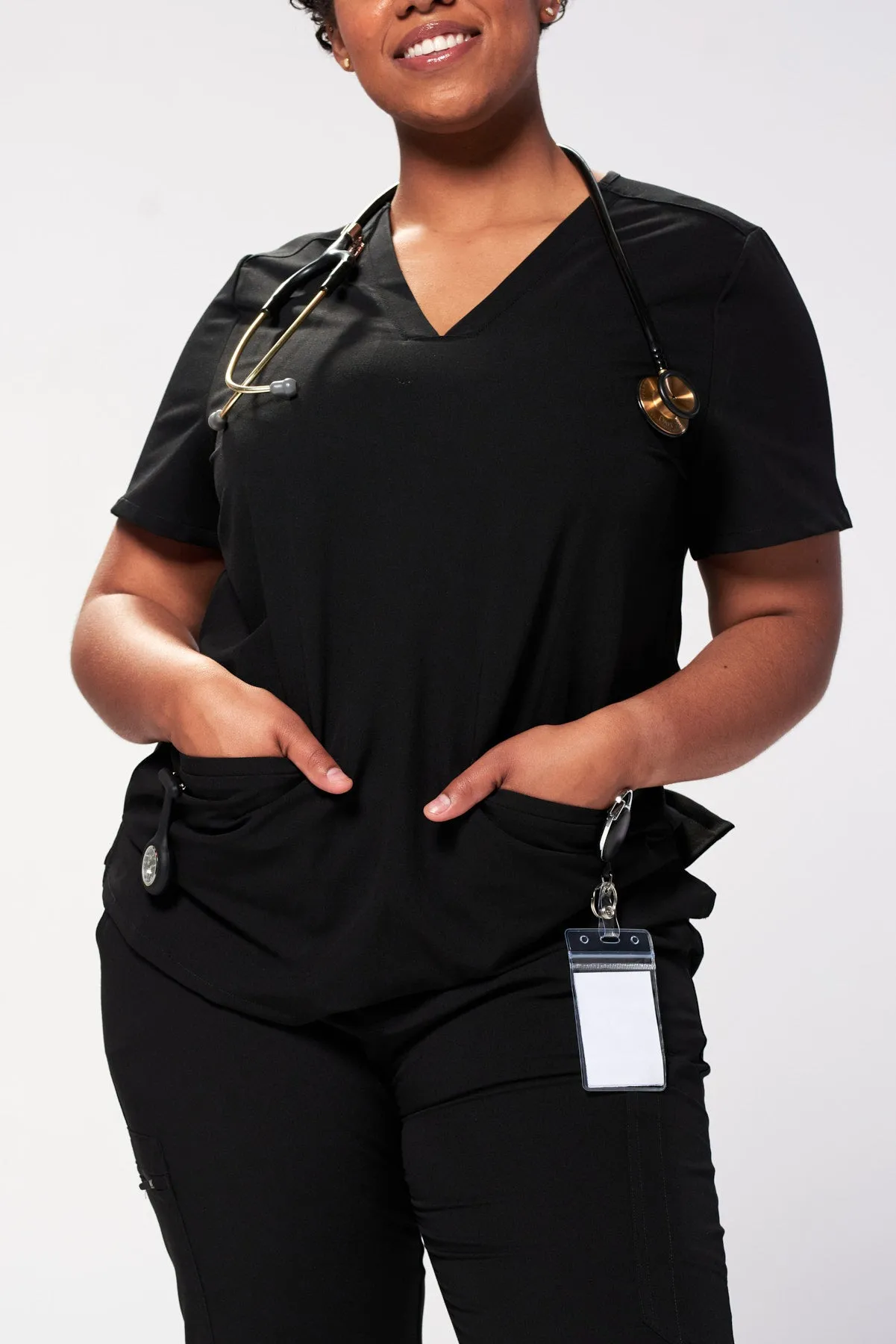 Women's Scrub Top XL-XXL (Old Sizing)