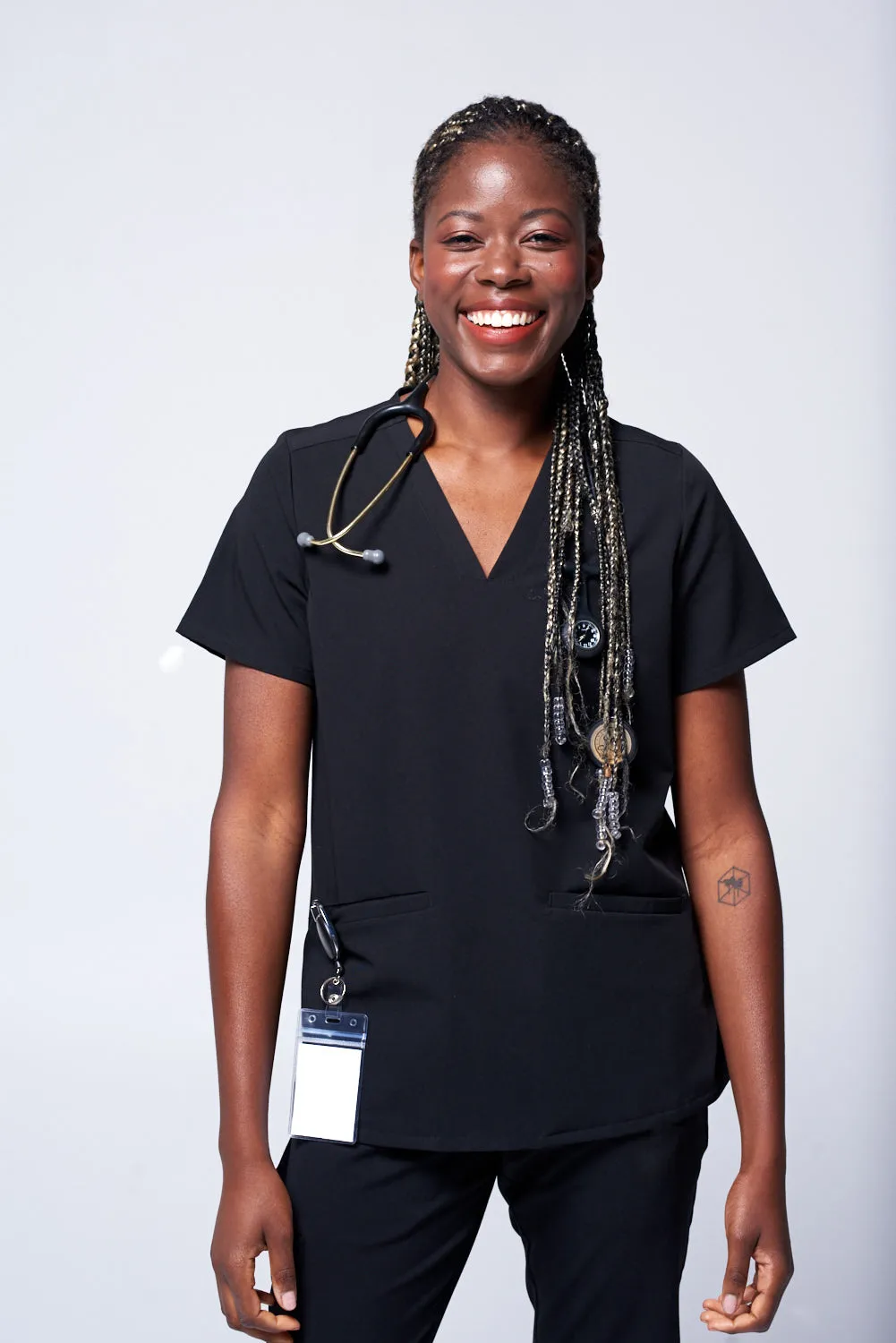 Women's Scrub Top XL-XXL (Old Sizing)