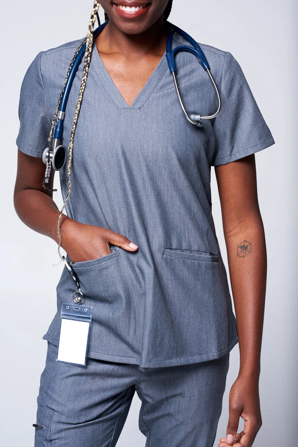 Women's Scrub Top XL-XXL (Old Sizing)