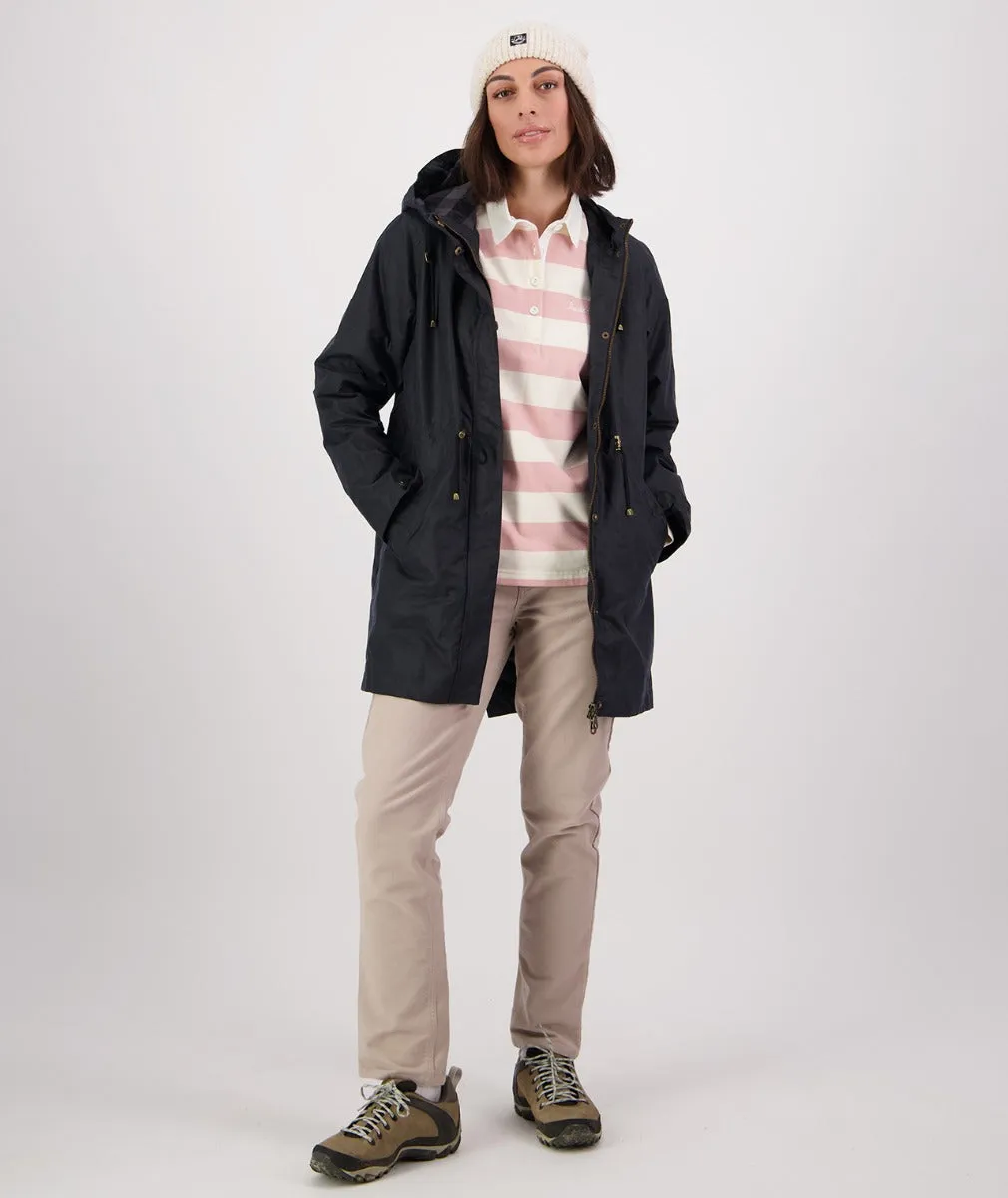 Women's Stableford Oilskin Parka