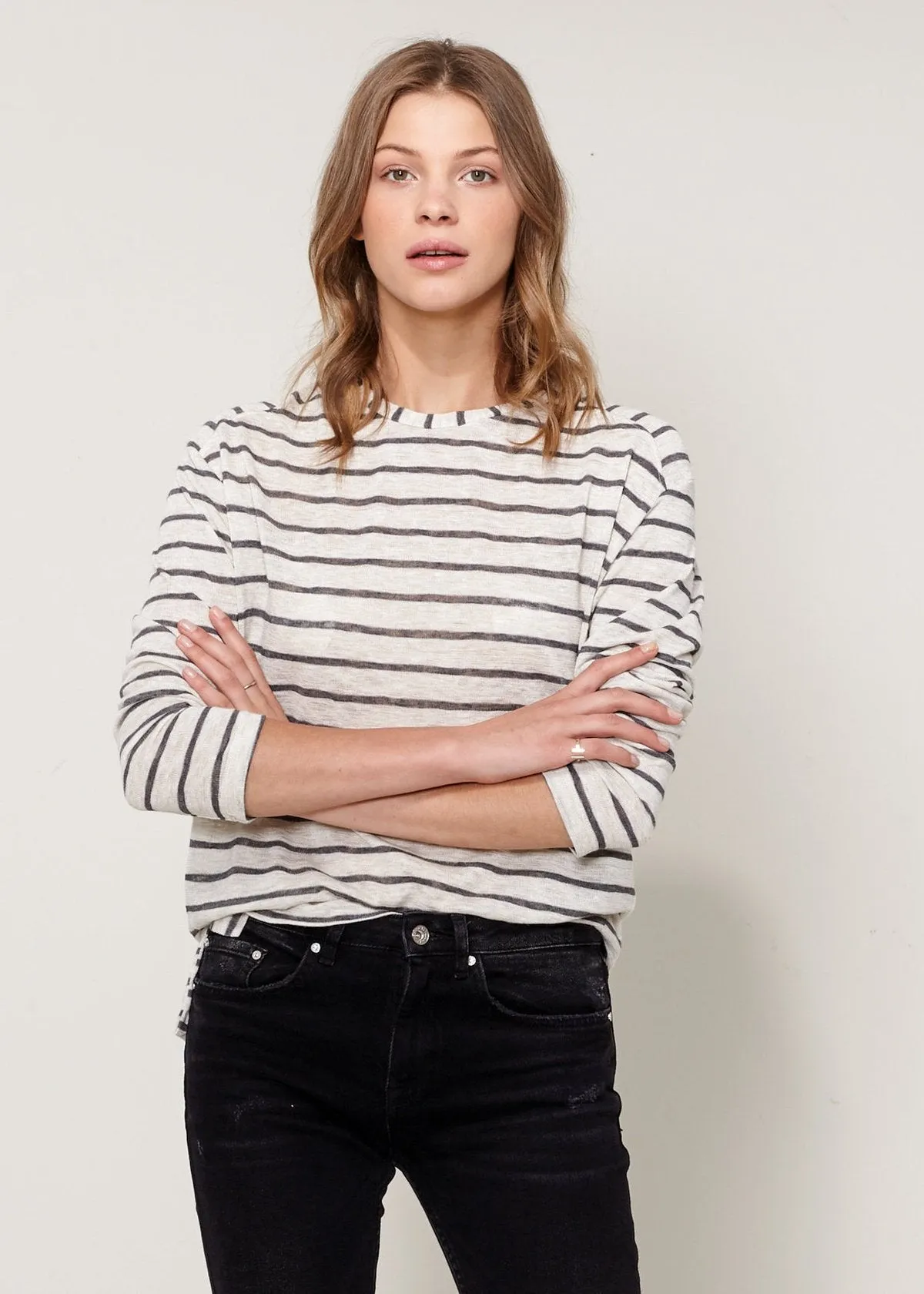 Women's Striped Light Top