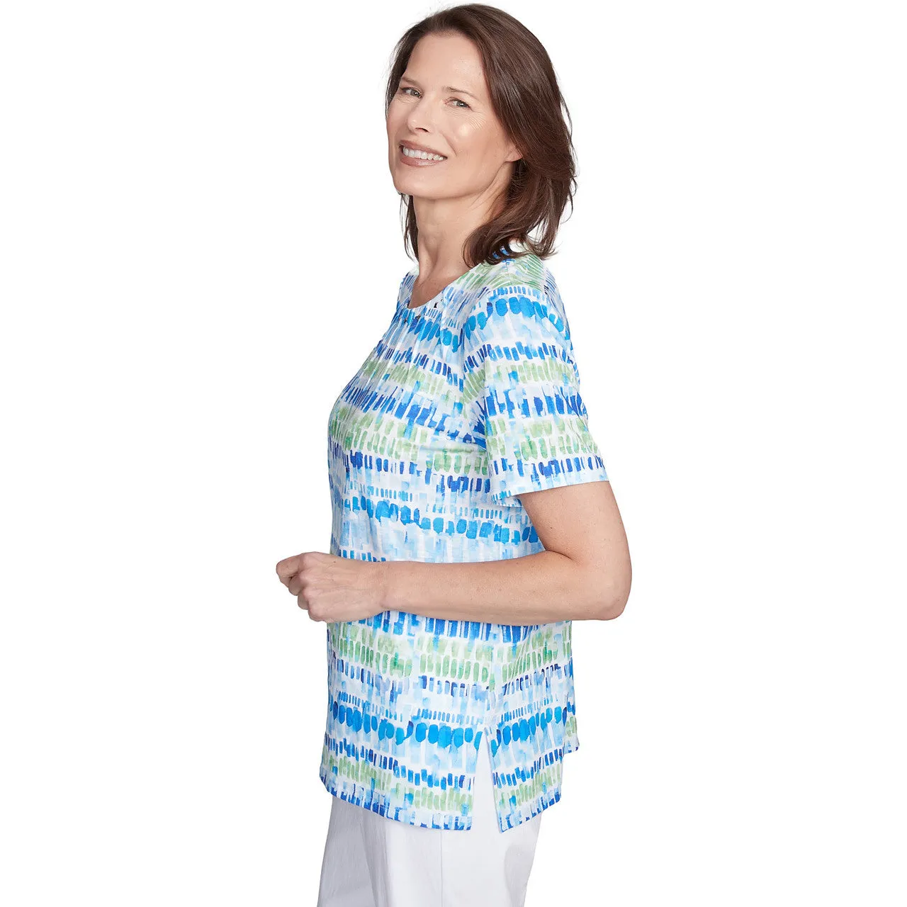 Women's Tie Dye Chicklet Tee - 92454